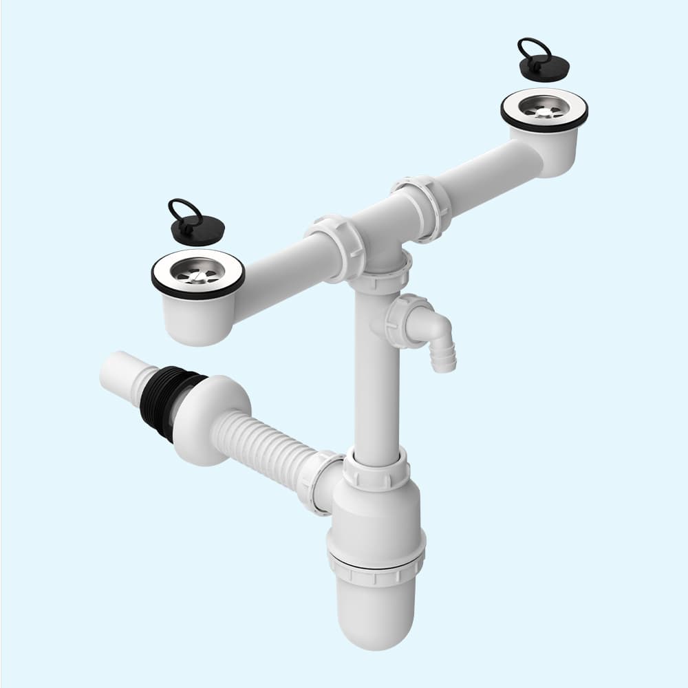 سیفون سینک معمولی ۳۲۰ دولگنه